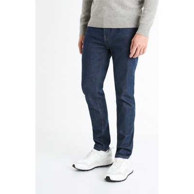 Celio pánské slim fit džíny Fotaper Tmavě modré