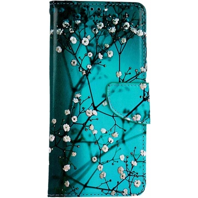 TopQ Xiaomi Redmi 13C 5G Modré s květy 125702