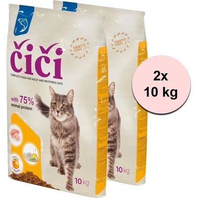 ČIČI ryba 2 x 10 kg