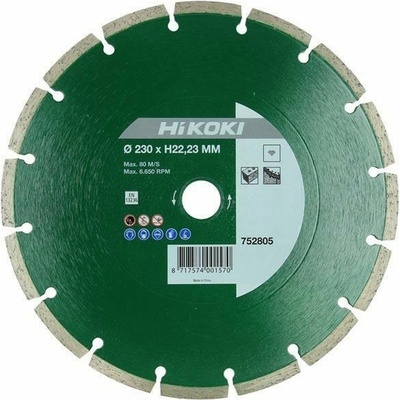 Hikoki Diamantový segmentový kotúč 180 x 22,2 x 7 mm 752804