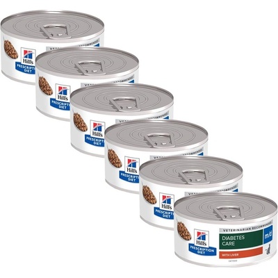Hill's Hill s Prescription Diet m/d Хранене при диабет консерви за котки 6 x 156 г