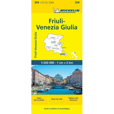 mapa Friuli-Venezia Giulia 1:200 t.