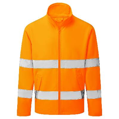 hi-vis essential es1 es428 / Мъжко светлоотразително софтшел водоустойчиво яке - hv оранжево xxl (es428orrxxl)