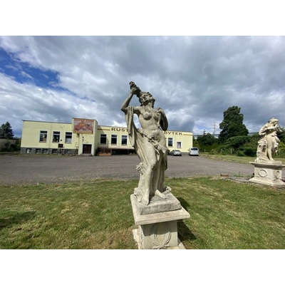 Žena s květinami