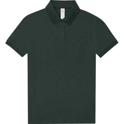 B&C My Polo 210 /women Dámske piqué polo zelená dark forest