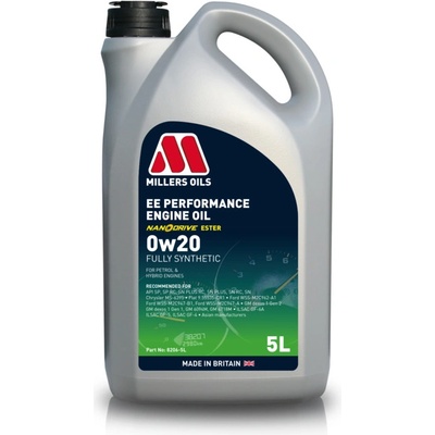 Millers Oils EE Performance 0W-20 5 l