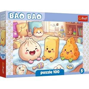 Trefl Пъзел Trefl от 100 части - Дъмплинг и приятели (16613) - baby