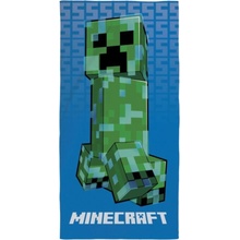 Halantex Osuška bavlna Minecraft Creeper 70 x 140 cm
