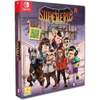 Numskull Games SuperEpic The Entertainment War [Special Limited Edition] (Switch)