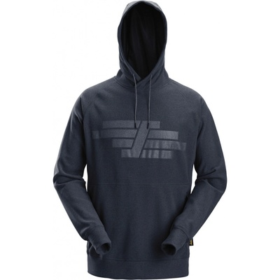 Snickers Workwear mikina AllroundWork Polartec s kapucí modrá