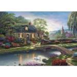 Schmidt Spiele Thomas Kinkade Studios: Stoney Creek Cottage (1000 Pieces)