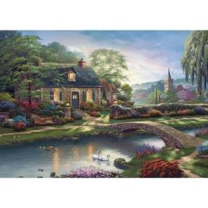 Schmidt Spiele Thomas Kinkade Studios: Stoney Creek Cottage (1000 Pieces)