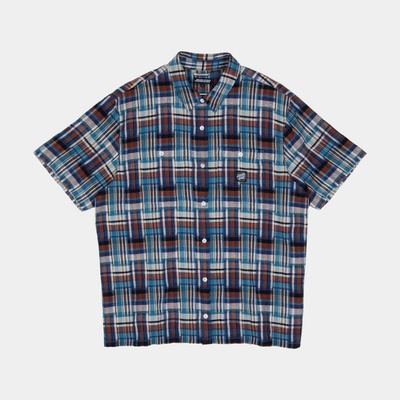 Santa Cruz košela Milo krátký rukáv Madras Check