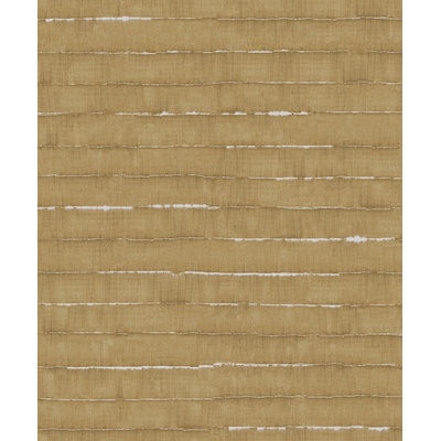 Khroma by Masureel Okrová vliesová pruhovaná tapeta na stenu, Spirit of Nature, rozměry 0,53 x 10,05 m