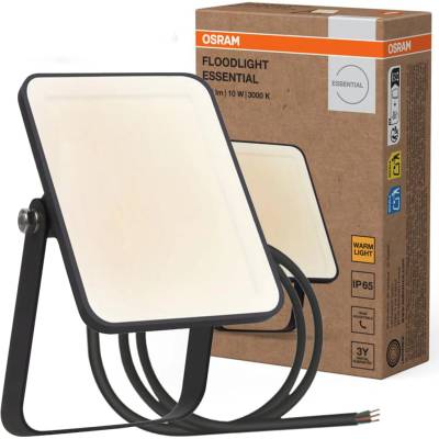 OSRAM HOMELIGHTING Floodlight Essential 10W 3000K 4099854429590 LED vonkajšie osvetlenie 10 W teplá biela