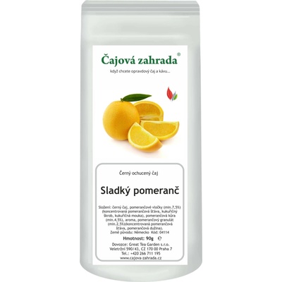 Čajová zahrada Sladký pomeranč černý ochucený čaj 1 kg