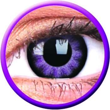 MaxVue Colour Big Eyes Ultra Violet trojmesačné dioptrické 2 ks