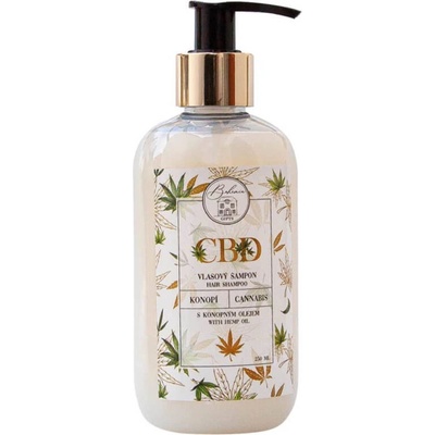 Bohemia Gifts CBD šampon na vlasy s konopným olejem 250 ml