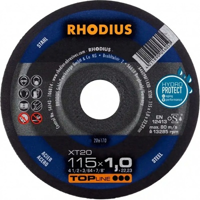 Rhodius Rezný kotúč 115 x 1,0 x 22,23 mm 206170