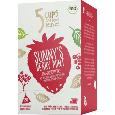 5 CUPS Bio Sunny's Berry Mint 20 ks