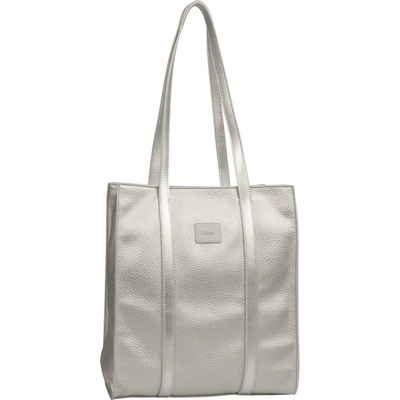 Gabor metalická shopper kabelka Elfie Silver 011639