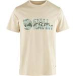 Fjällräven Мъжка тениска Fjällräven Multicolor Logo T-Shirt - Chalk White - размер XXL (216-6075-0216)
