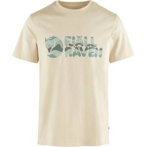 Fjällräven Мъжка тениска Fjällräven Multicolor Logo T-Shirt - Chalk White - размер XXL (216-6075-0216)
