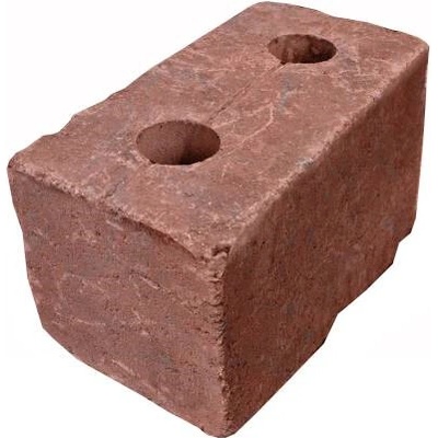 Presbeton Tvarovka plotová Crash Block HX 4/19/R 390×190×190 mm rumplovaná cihlová (60)