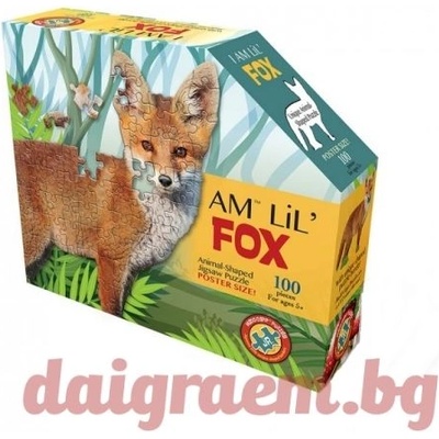 WOW Toys Пъзел wow 4001 - 100 части - Лисица (wowp4001)