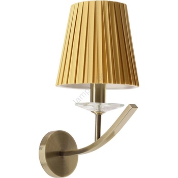 Candellux Настенна лампа VITORIA 1xE14/40W/230V жълта/месинг (CA1147)