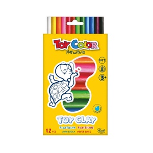 Toy Color Пластилин Toy Color 12цв