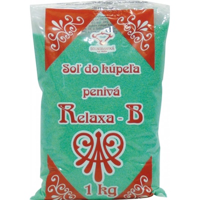 Relaxa B penivá soľ do kúpeľa jablková 1 kg