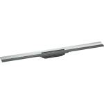 Hansgrohe RainDrain Flex - Линеен душ канал с решетка от неръждаема стомана 900, за монтаж към стена, с възможност за скъсяване, хром 56052000 (56052000)