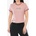Columbia Rolling Bend Graphic Ringer Tee Eraser Pink Elevated Script