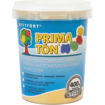 KITTFORT Prášková tónovací barva Primatón – 400 g Žluť