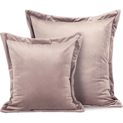 EUROFIRANY RIA zo zamatu staroružová Polyester 45x45 cm
