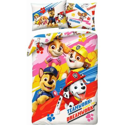HALANTEX Obliečky Paw Patrol Work Bavlna 140x200 70x90