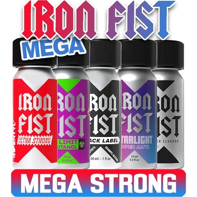 IRON FIST MEGA BALÍČEK 5 x 24 ml