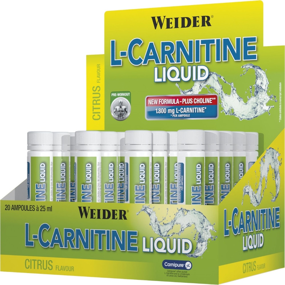 Weider L-Carnitine Liquid 25 ml od 27 Kč