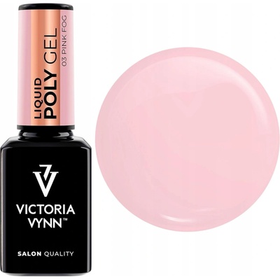 Victoria Vynn tekutý akrygel Liquid poly gel pink fog 03 15 ml