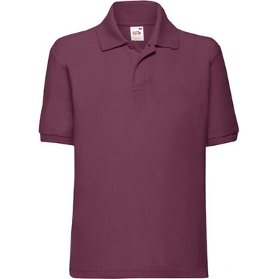 Fruit of the Loom Polokošile 63-417-0 Burgundy