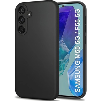 Izmael Силиконов калъф Soft Case за Samsung Galaxy M55/Galaxy F55 - Черен KP32914 (32914)