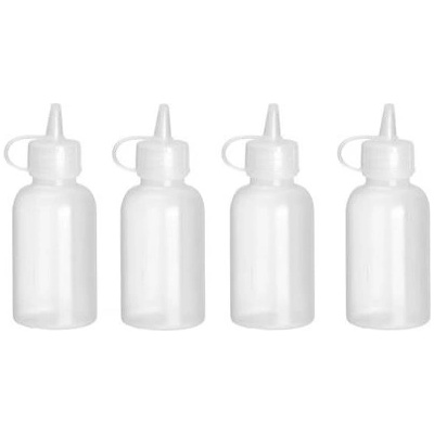 Mini dávkovač na omáčku - sada 4 ks., HENDI, 0,05L, Průhledná, ø35x(v)100mm 557990H