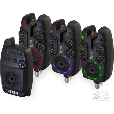 Zfish Sada Hlásičů Bite Alarm Set ZX8 3+1