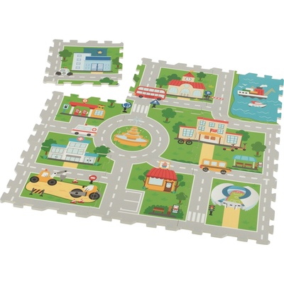 LUPILU Puzzlové podložky (silnice)