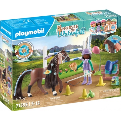 Playmobil 71355 Zoe&Blaze s turnajovým ihriskom
