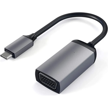 Image 1 of Satechi Aluminum USB-C to VGA Adapter - адаптер за свързване от USB-C към VGA (тъмносив)