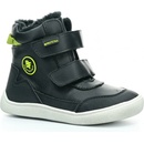 Protetika chlapecké zimní boty Barefoot TARIK černá