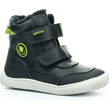Protetika chlapecké zimní boty Barefoot TARIK černá