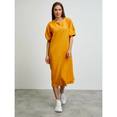 ZOOT. lab Оранжева основна рокля с балонени ръкави METROOPOLIS by ZOOT. lab Vasilisa ZOOT. lab | Oranzhev | ЖЕНИ | XS